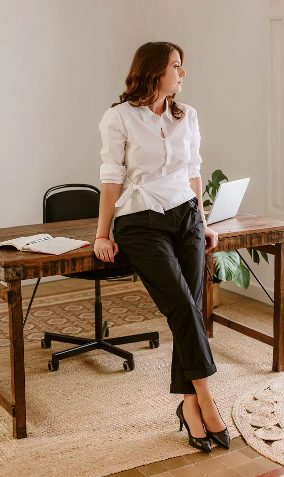 Montse Damián, abogada, en su despacho de Reus